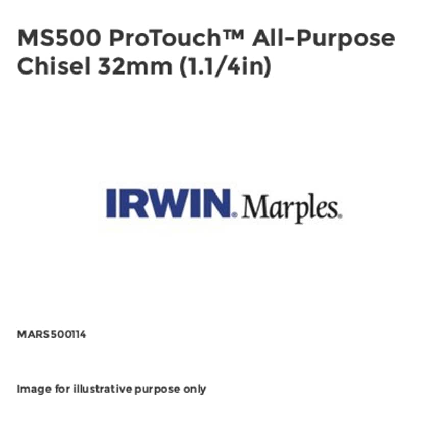 MS500 ProTouch All-Purpose Chisel 32mm (1.1/4in)