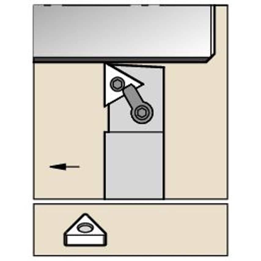MTANRS2020K16 M Clamping Holder W20, 0MM L125