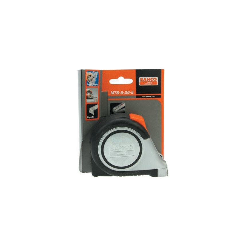 MTS-8-25-E 8m Magnetic Measure Tape Stainless Steel