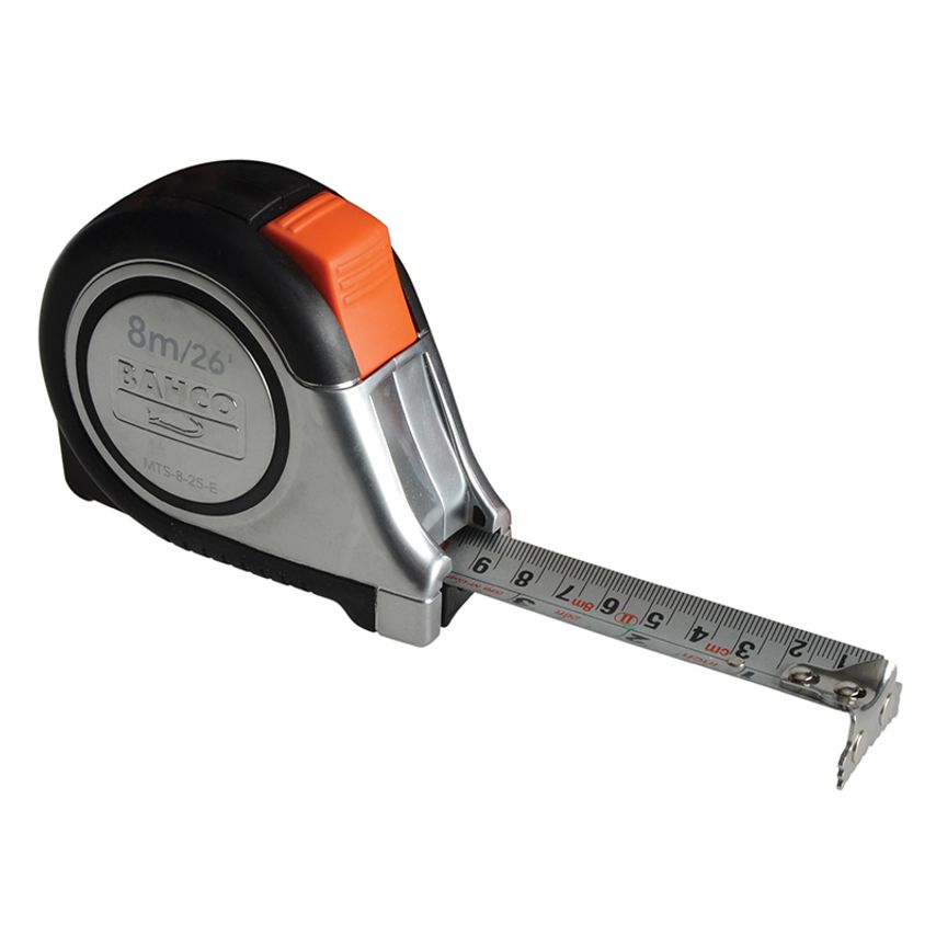MTS Reversible Magnetic Tip Auto Pocket Tape 8m/26ft (Width 25mm) BAHMTS825E