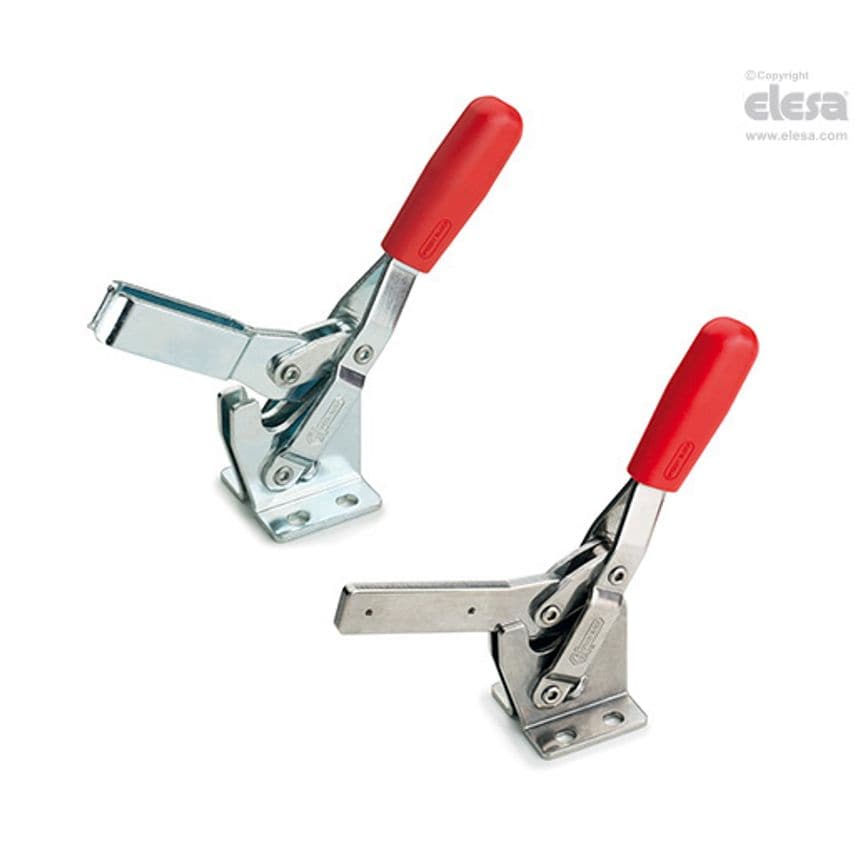MVA Vertical Toggle Clamps with Folded Base Steel or Stainless Steel MVA.75-A