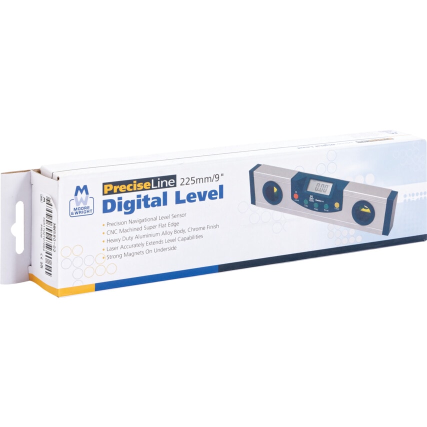 MW580-02 Precise Line Digital Level 9"/225mm