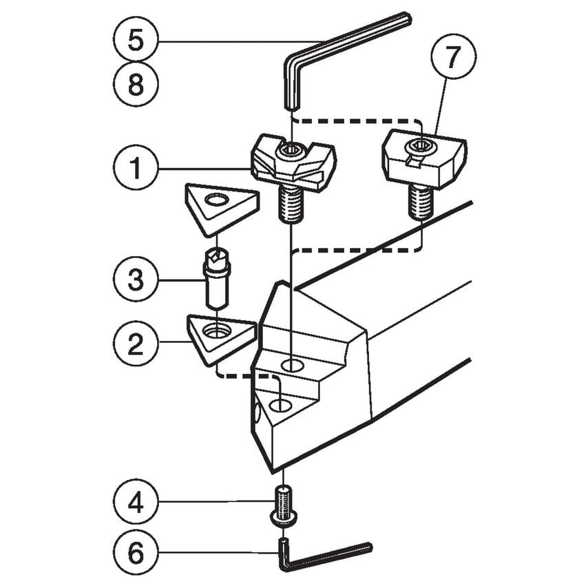 MWLNR 2020K 08 Toolholder