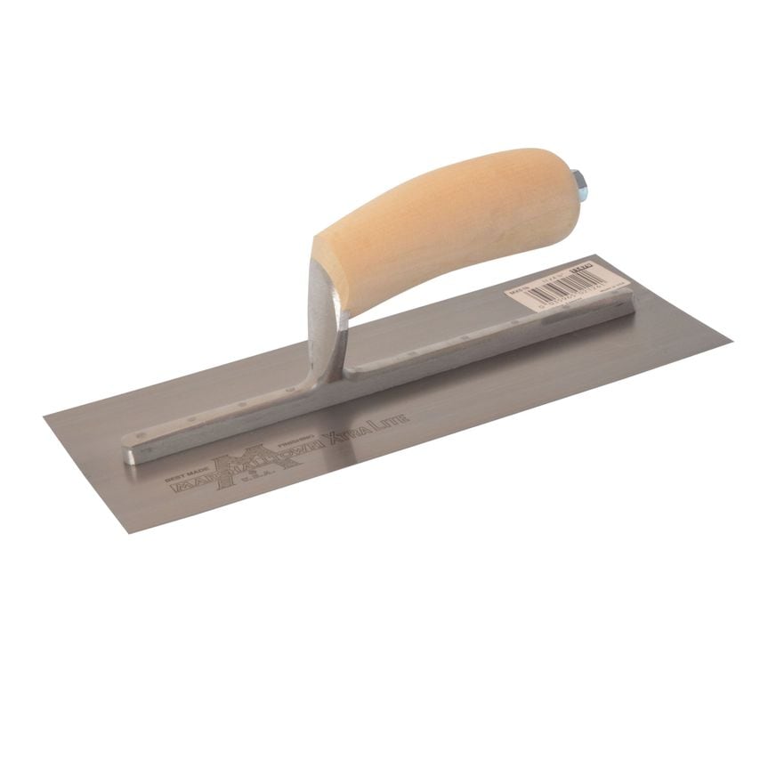 MXS1 Plasterer's Finishing Trowel Wooden Handle 11 x 4.1/2in M/TMXS1