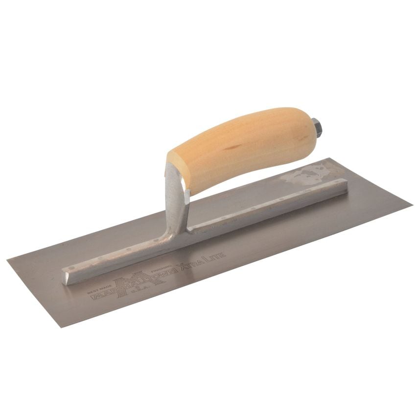 MXS2 Plasterer's Finishing Trowel Wooden Handle 11.1/2 x 4.1/2in M/TMXS2