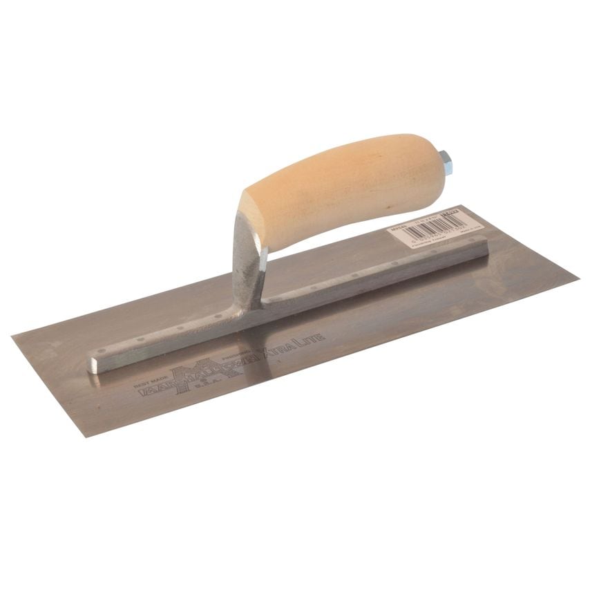 MXS4 Plasterer's Finishing Trowel Wooden Handle 11.1/2 x 4.3/4in M/TMXS4