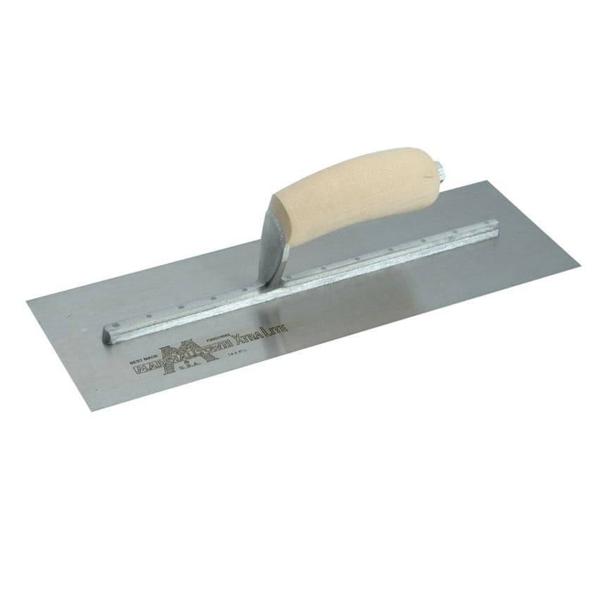 MXS73 Cement Trowel Wooden Handle 14 x 4.3/4in M/TMXS73