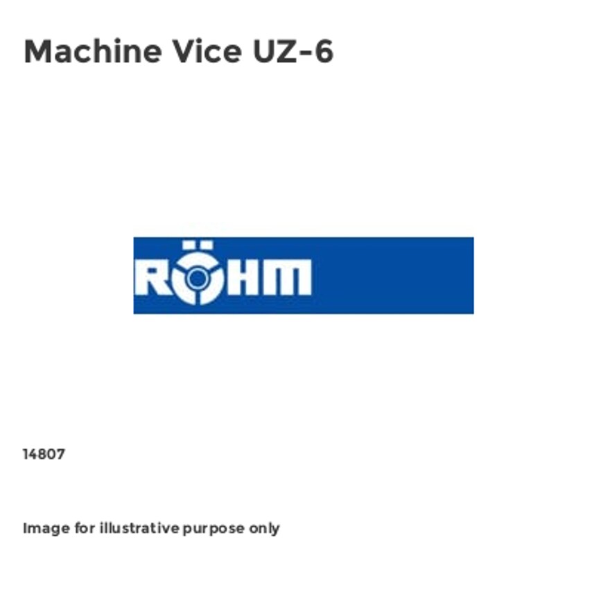 Machine Vice UZ-6 - 14807-R
