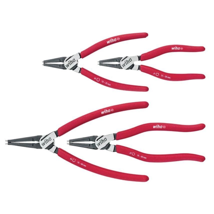 MagicTips Classic Circlip Pliers Set, 4 Piece