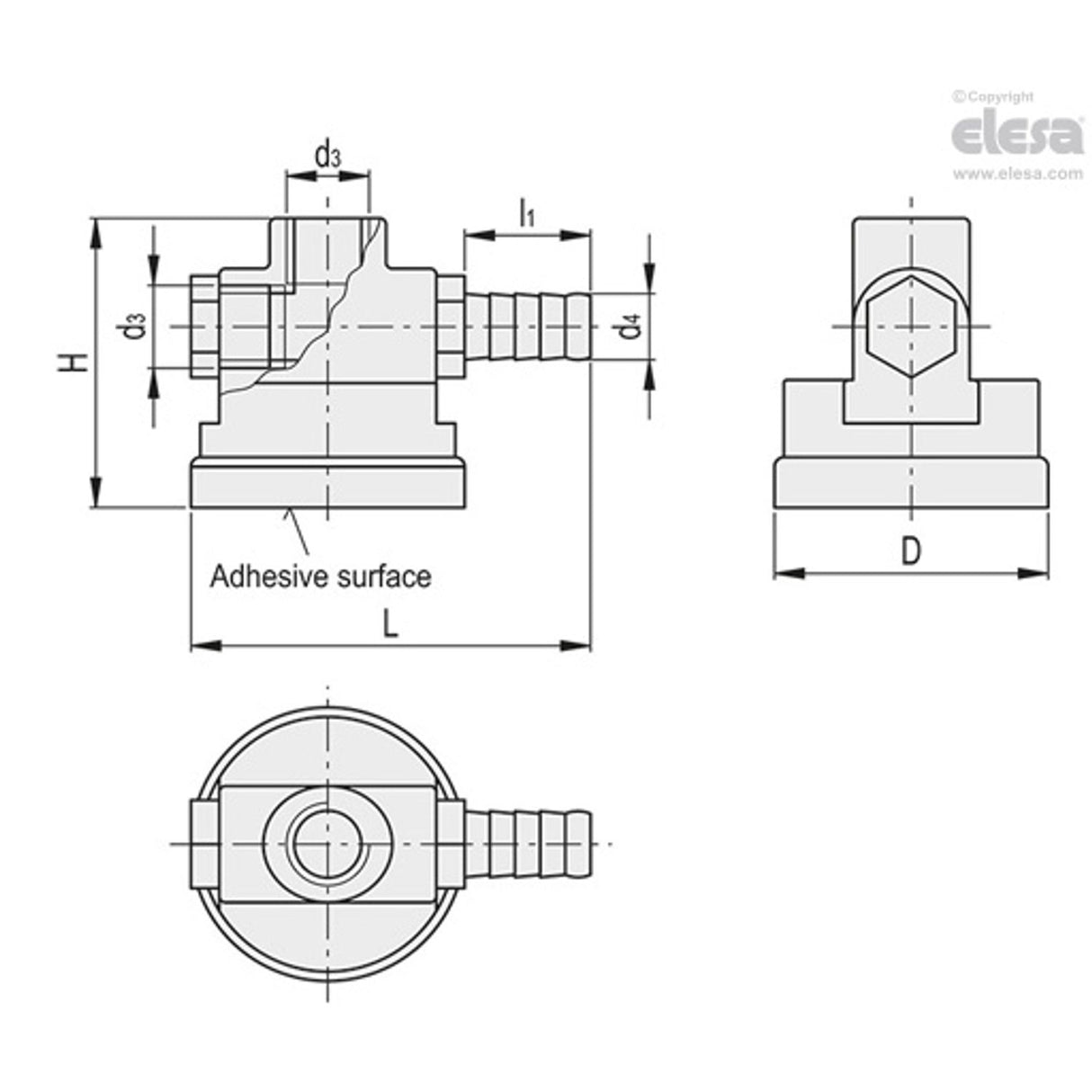 Magnetic STAND-FHB.1/4