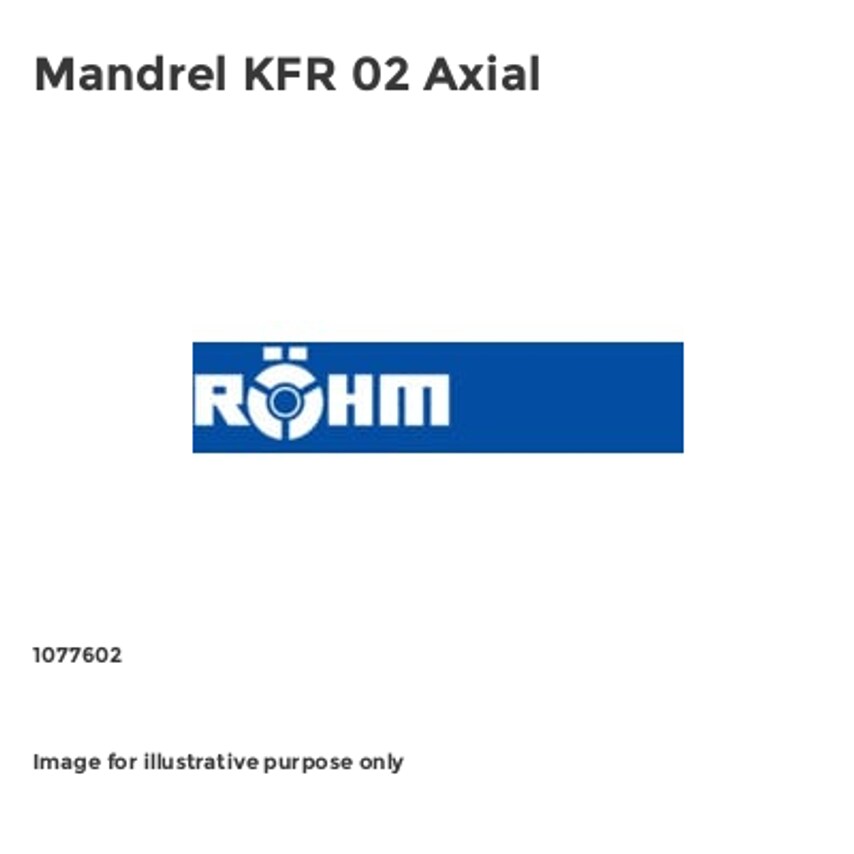 Mandrel KFR 02 Axial - 1077602