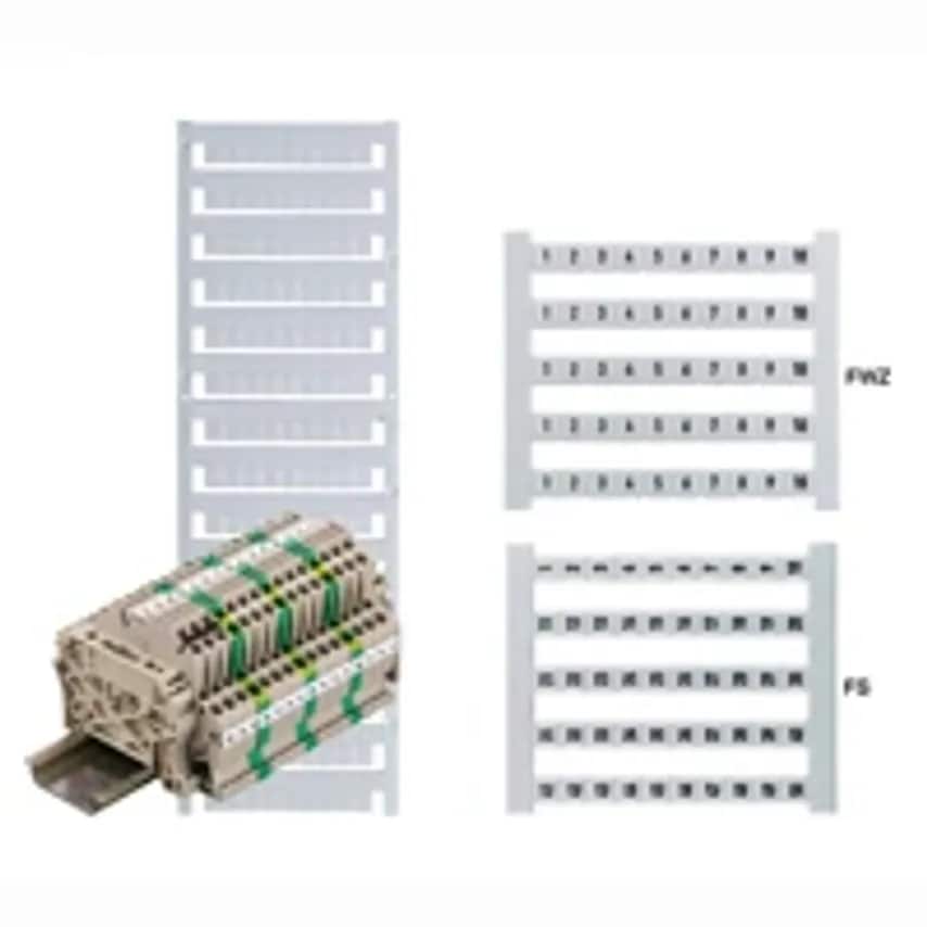 Marker Term Dek 5 Gw L2 5 x 5mm Polyamide 66 Black on White