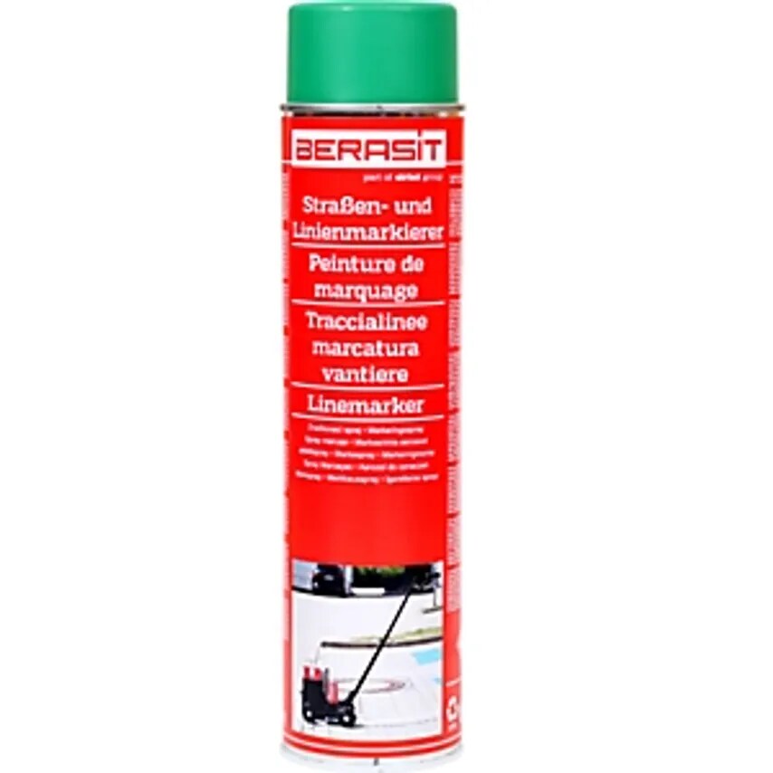 Marking Paint, Contents 600 Ml, Pack Of 12 Cans, Green
