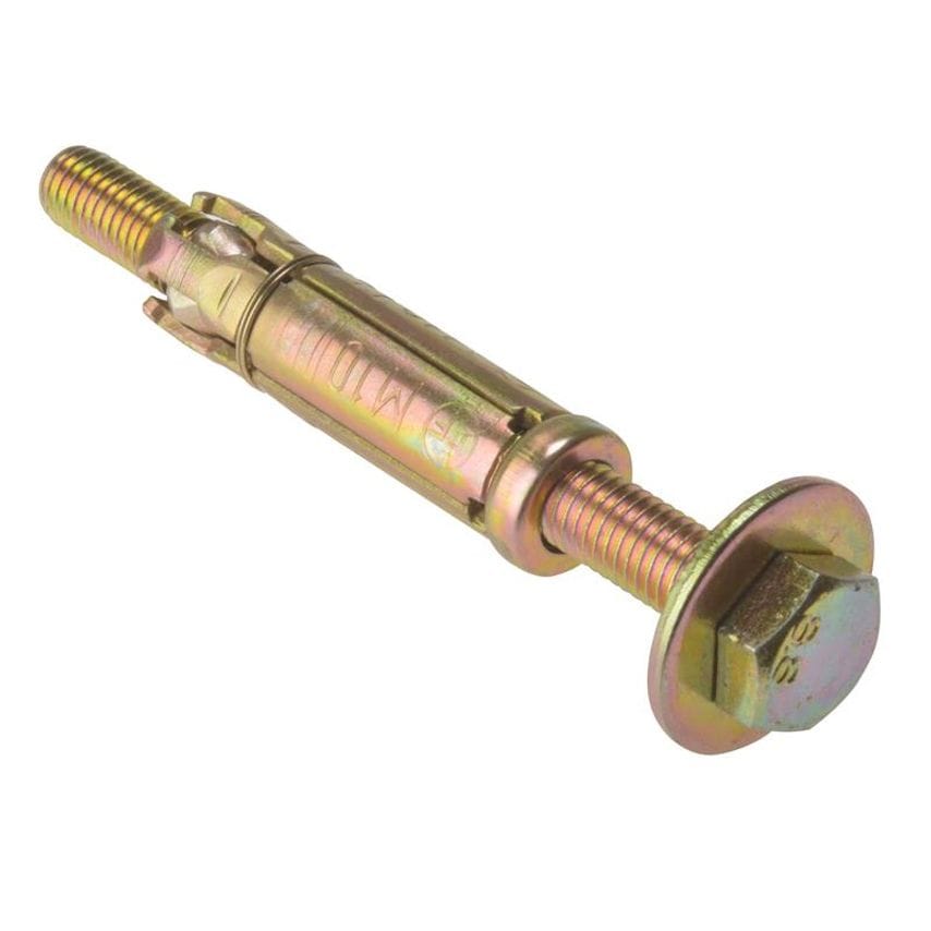 Masonry Anchor Bolt Loose ZYP M10 x 75mm Bag 5 FORLB1075G