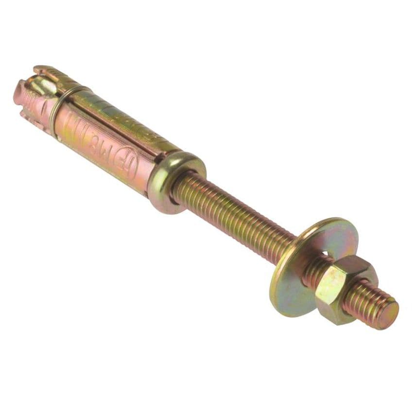 Masonry Anchor Bolt Projecting ZYP M8 X 80MM Bag 10