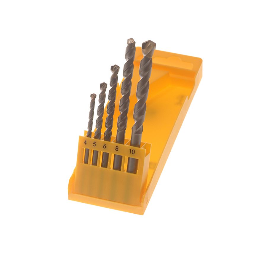 Masonry Drill Set 5 Piece 4-10mm DEWDT6952QZ