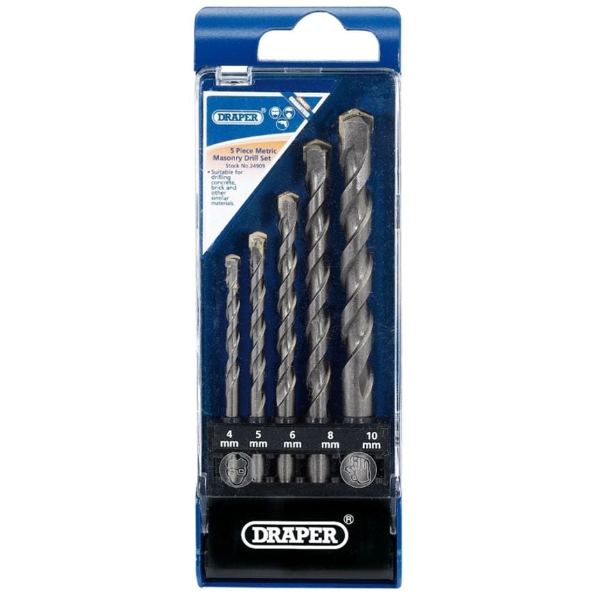 Masonry Drill Set of 5 Piece