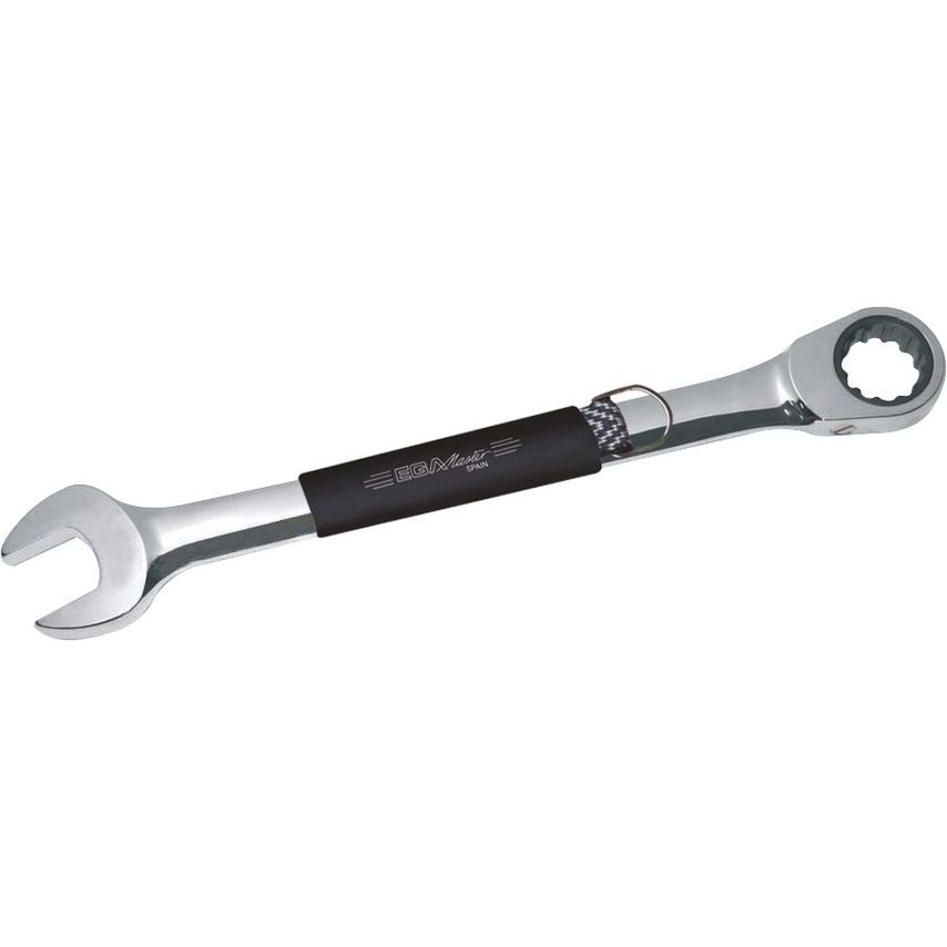 Mastergear Combination Ratchet Wrench 17 mm Mirror Polished Chrome Plating Antidrop ACO AD626607