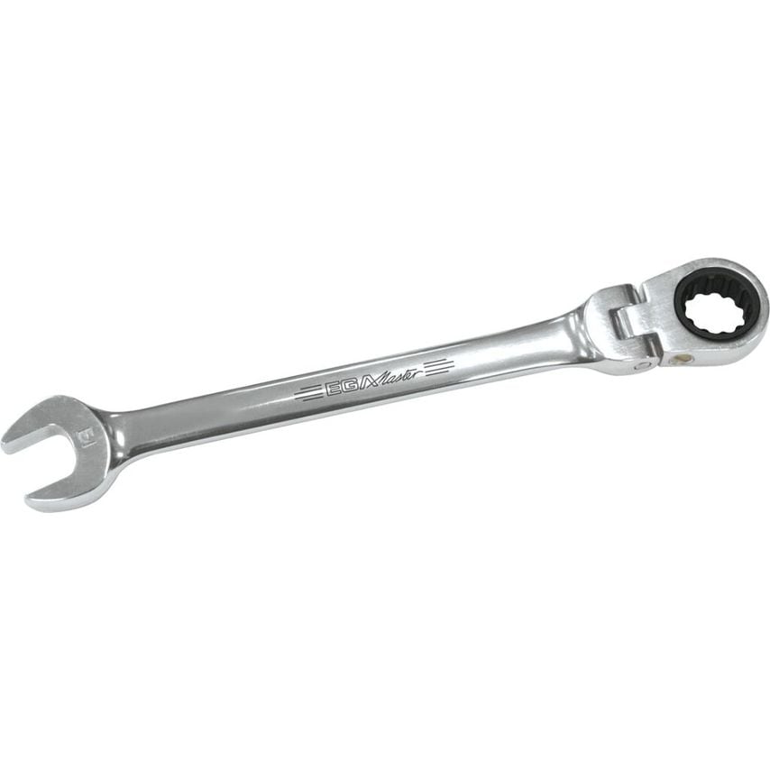 Mastergear Joint Combination Ratchet Wrench 11/16" Mirror Polished Chrome Plating