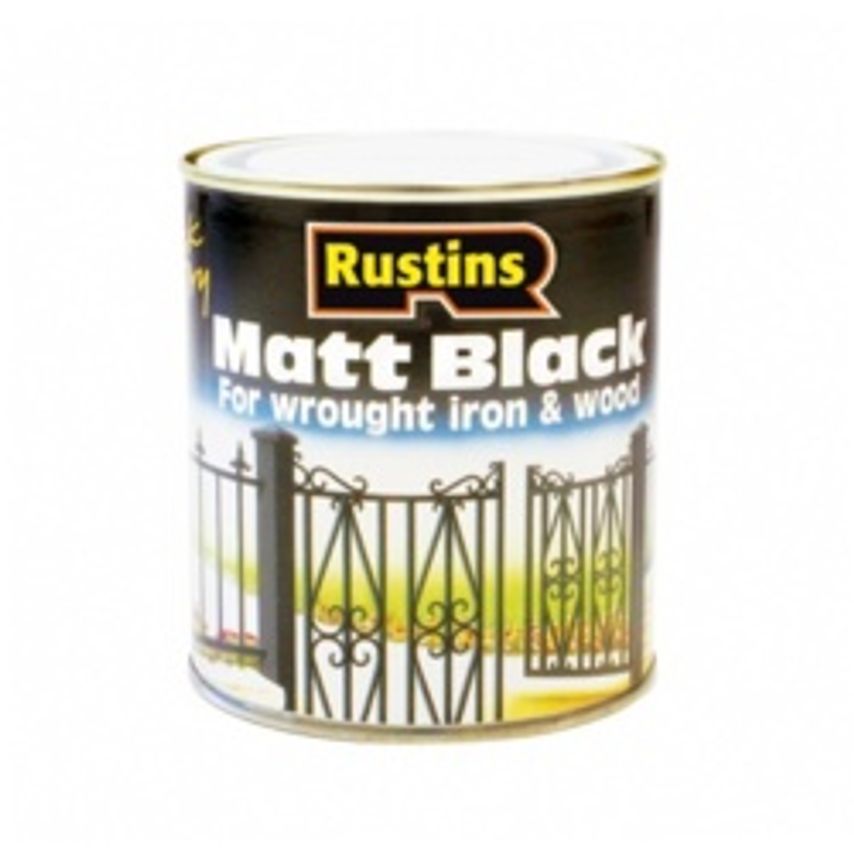 Matt Black Paint 500ml