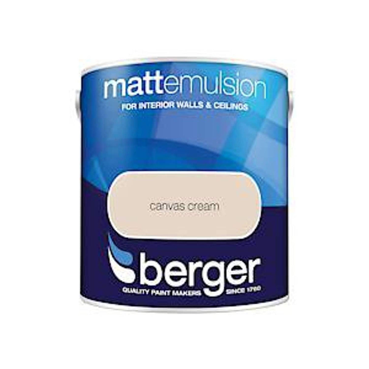 Matt Emulsion 2.5L Canvas Cream (748780)