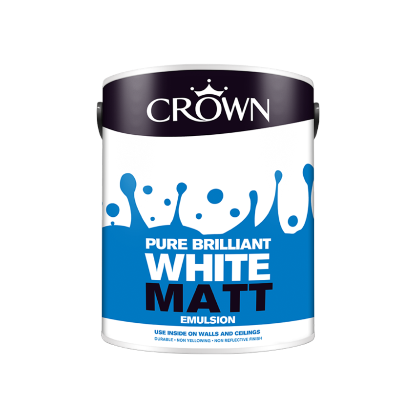 Matt Emulsion 5L Pure Brilliant White - 5023068