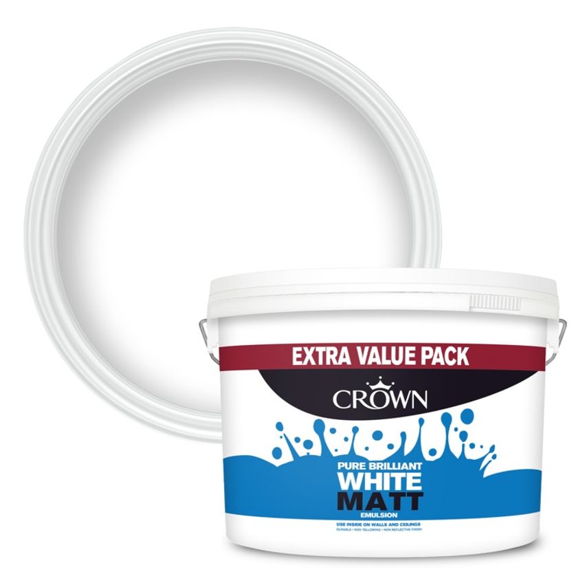 Matt Emulsion 7.5L Pure Brilliant White