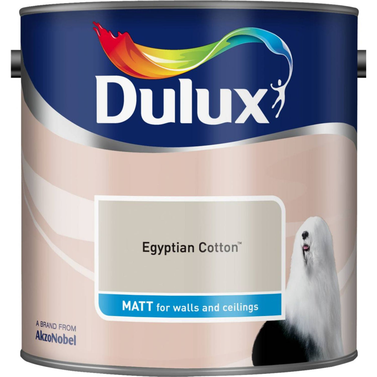 Matt Paint 2.5 Litre Egyptian Cotton