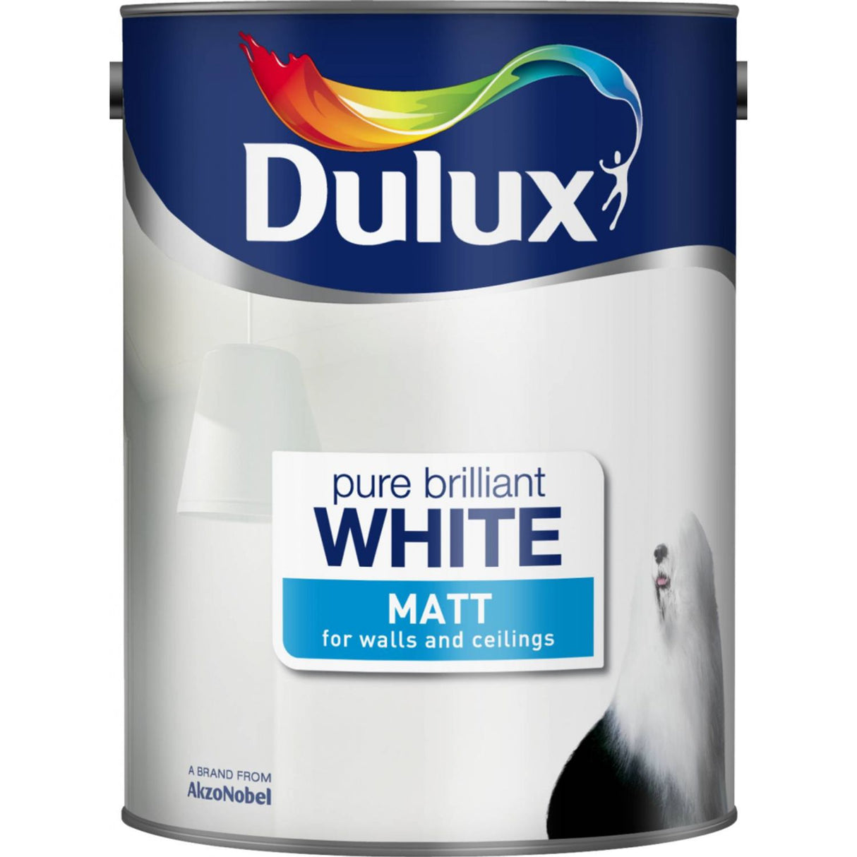 Matt Paint 5 Litre Pure Brilliant White