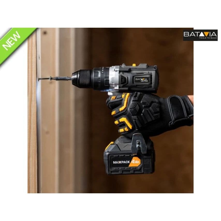 Maxxpack Ultra Brushless Combi Drill 18V 2 x 4.0Ah