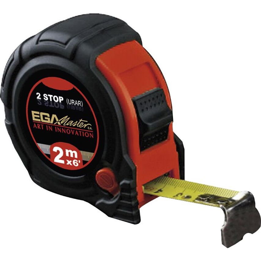 Measuring Tape Rallye Bimat 2 Stops Urar Matt 3m x 16mm