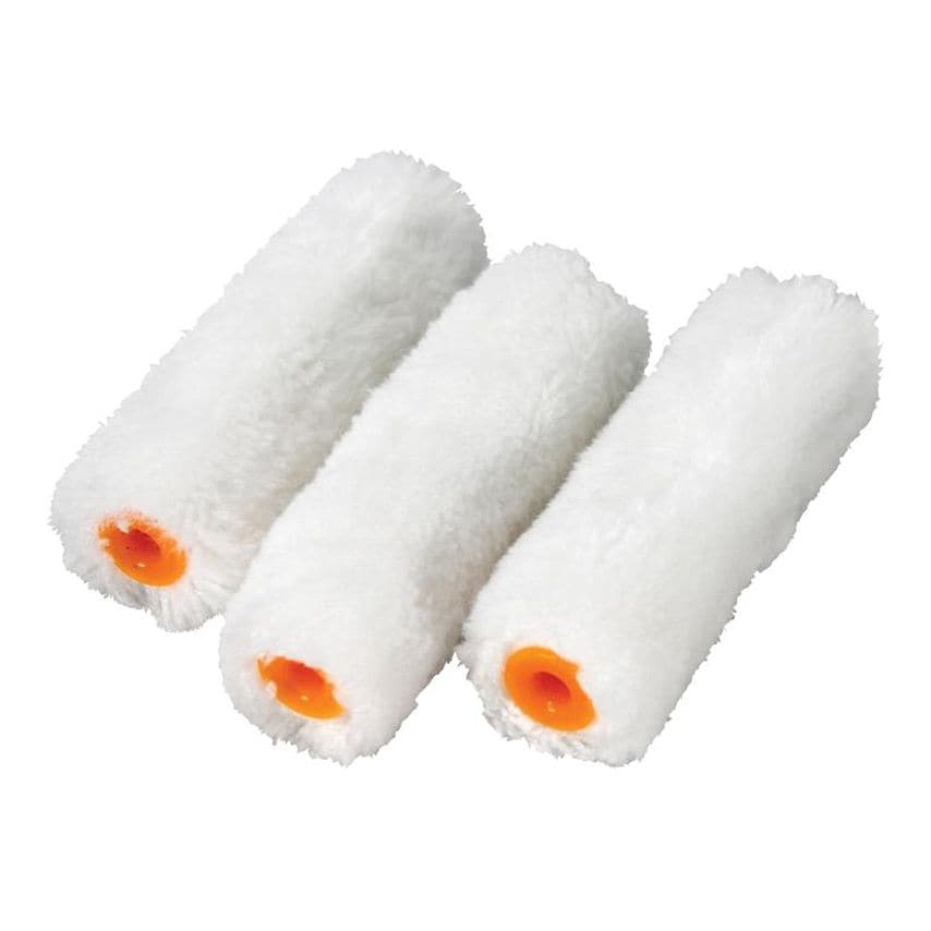 Medium Pile Mini Roller Refills 100mm (4in) Pack of 10 FAIRMINI10M
