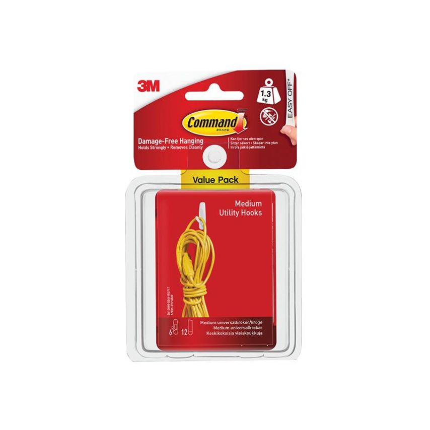Medium Utility Hooks Value Pack (Pack 6) COM170016