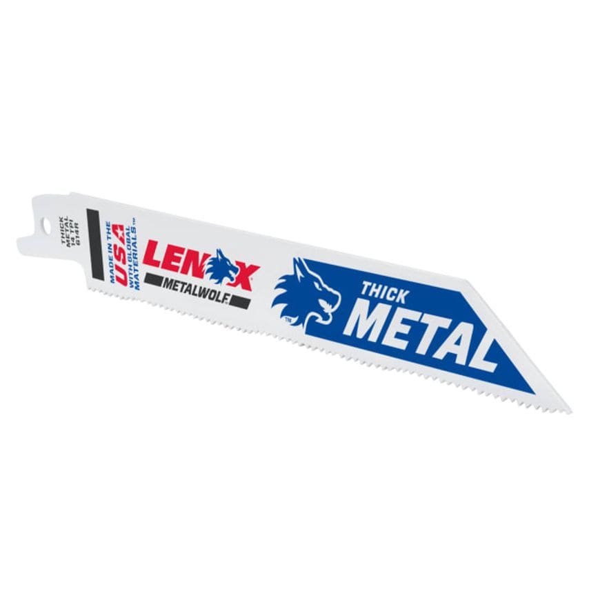 MetalWolf Wave Edge Reciprocating Saw Blade 152 x 19 x 0.9mm 14 TPI Pack 25