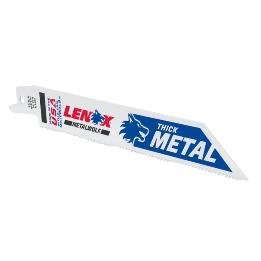 MetalWolf Wave Edge Reciprocating Saw Blade 152 x 19 x 0.9mm 14 TPI Pack of 5