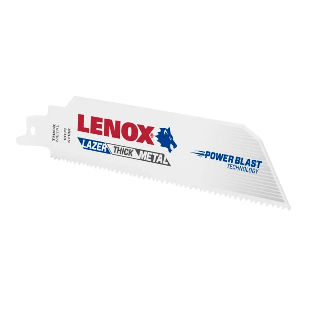 MetalWolf Wave Edge Reciprocating Saw Blade - 152 x 25 x 1.07mm 10 TPI (Pack of 5)