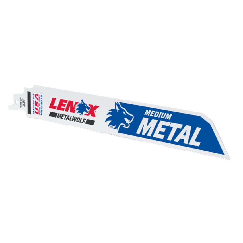 MetalWolf Wave Edge Reciprocating Saw Blade - 229 x 25 x 1.1mm 18 TPI (Pack of 5)
