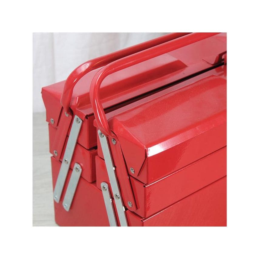 Metal Cantilever Toolbox - 5 Tray 40cm (16in) FAITBC517