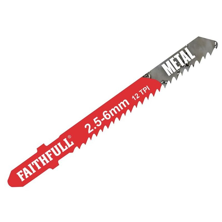 Metal Cutting Jigsaw Blades Pack of 5 T118B FAIJBT118B