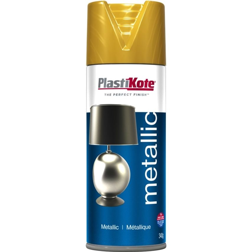Metallic Paint Aerosol 400ml Gold
