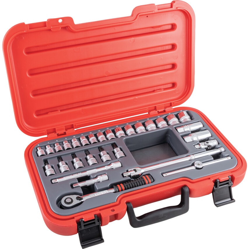 Metric30 Piece 3/8" Square DR Socket Set