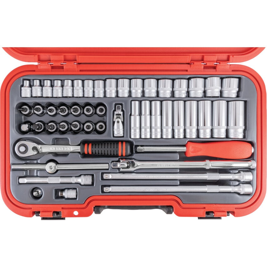 Metric50 Piece 3/8" Square DR Socket Set