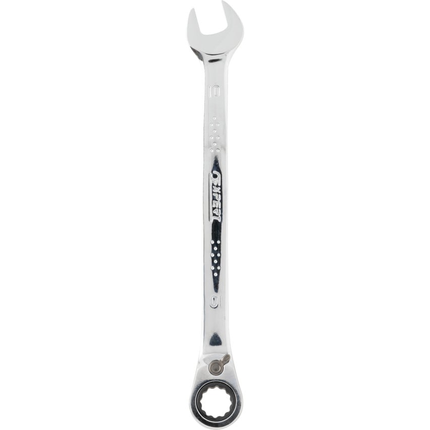 Metric Combination Ratchet Spanner, Fixed Head, 10mm