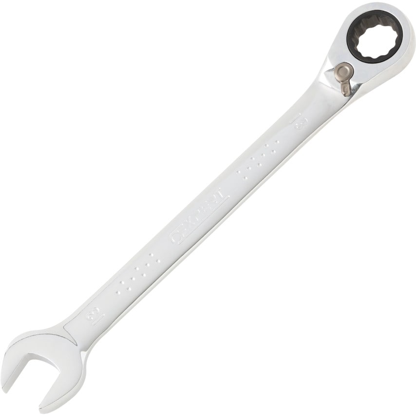 Metric Combination Ratchet Spanner, Fixed Head, 13mm