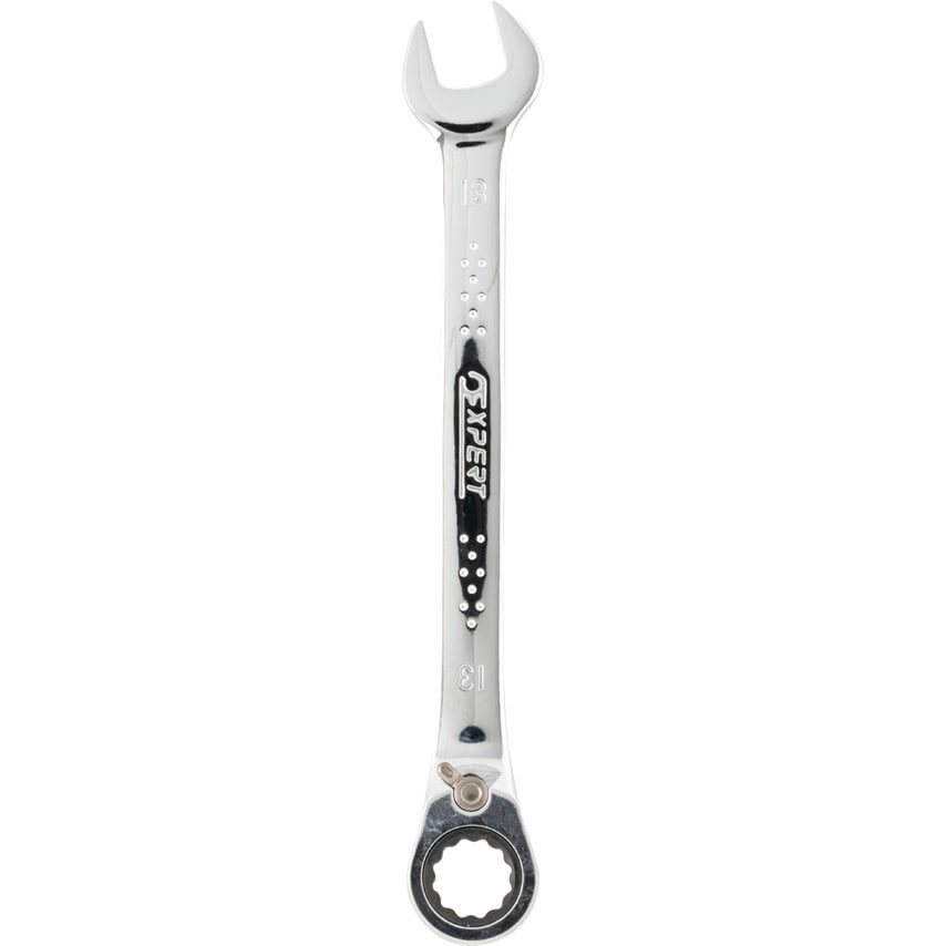 Metric Combination Ratchet Spanner, Fixed Head, 13mm