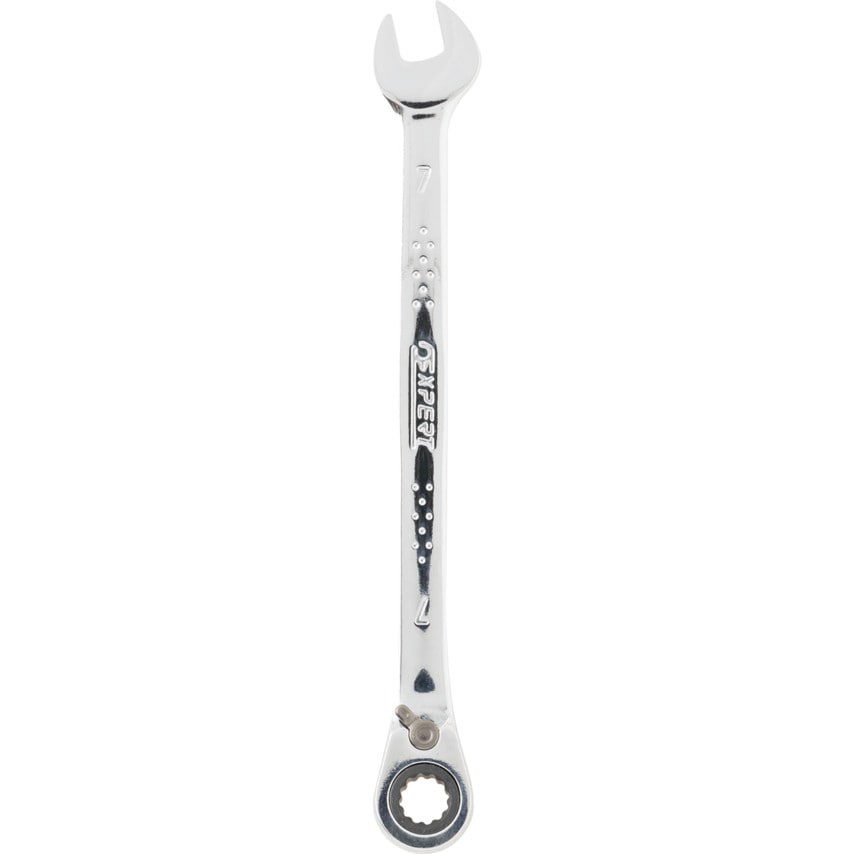 Metric Combination Ratchet Spanner, Fixed Head, 7mm