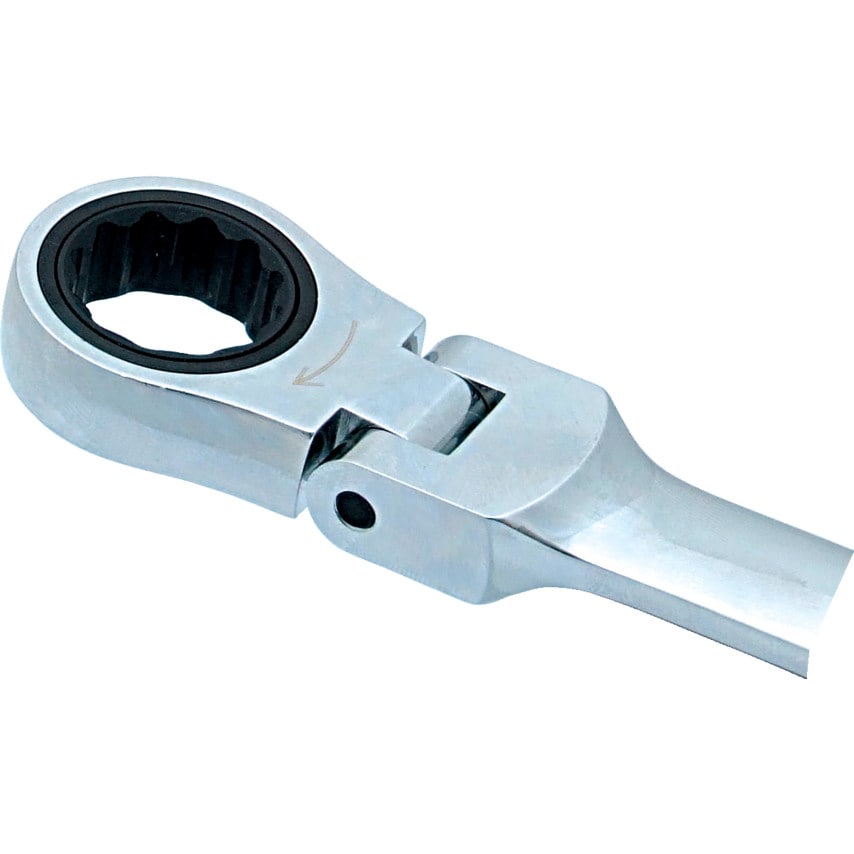 Metric Combination Ratchet Spanner, Flexible Head, 16mm