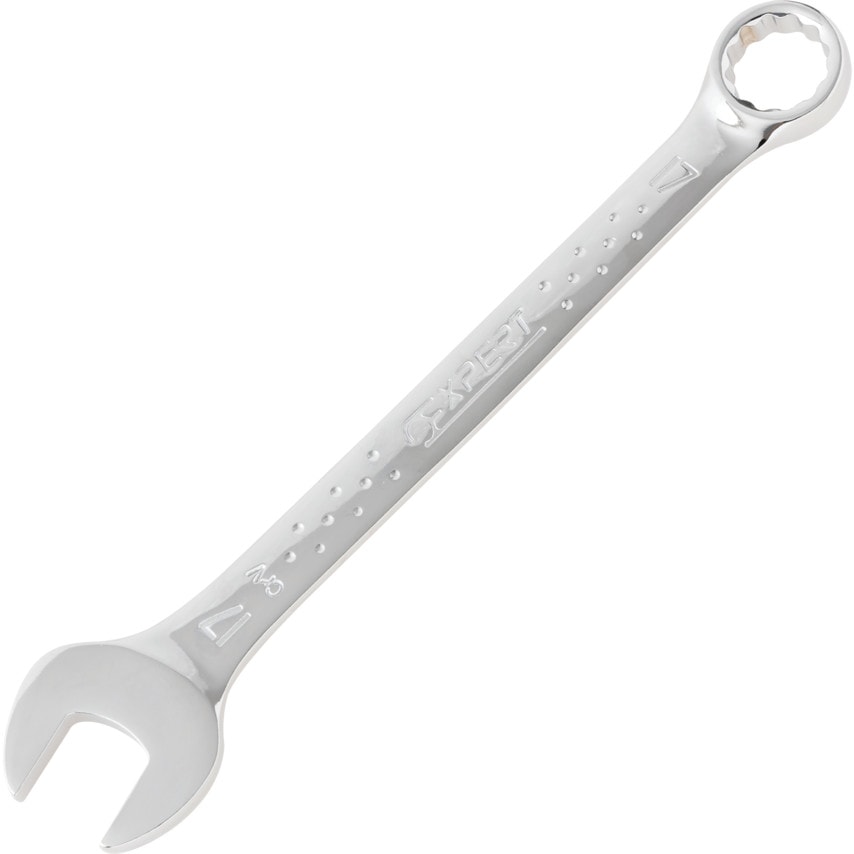 Metric Combination Spanner, Chrome Vanadium Steel, 17mm