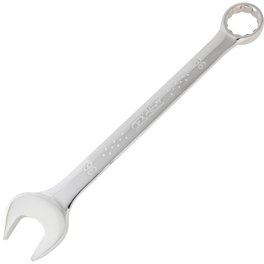 Metric Combination Spanner, Chrome Vanadium Steel, 36mm