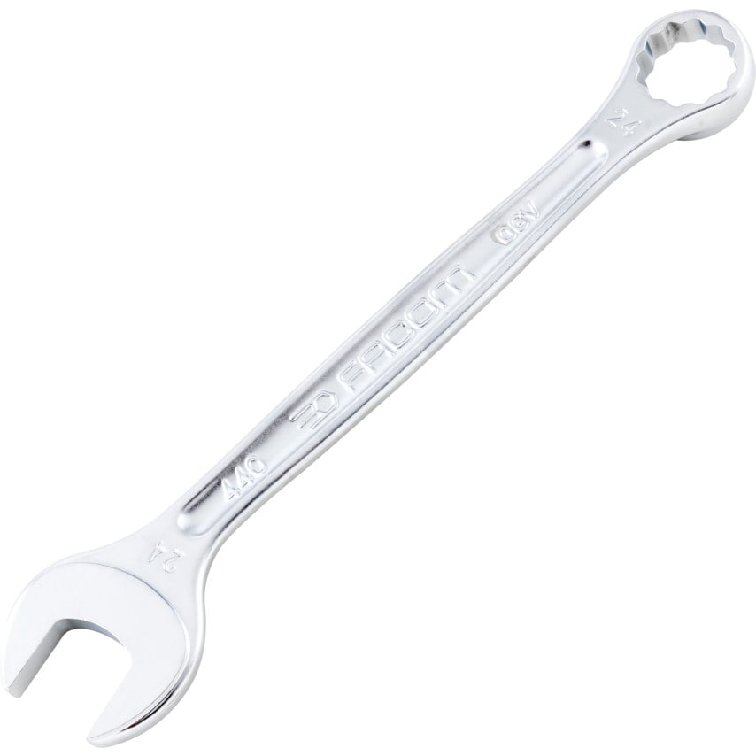 Metric Combination Spanner, Hardened Steel, 24mm
